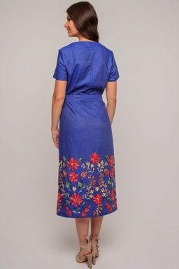 Платье жен.арт.874/1-1,индиго - Binita фото 5