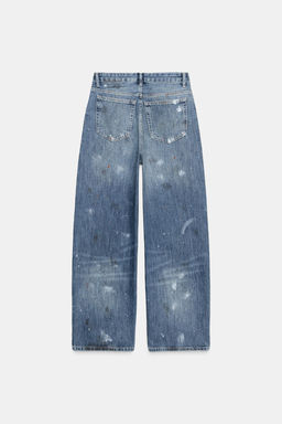 TRF LOOSE OVERSIZE HIGH-WAIST JEANS