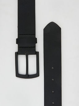 Deri G?r?n?ml? Erkek Kemer