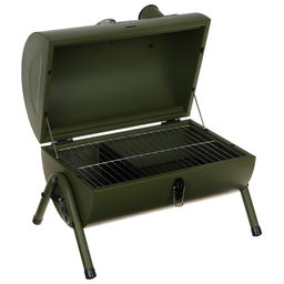 Гриль-коптильня Maclay, с температурным датчиком, цвет зелёный  фото 2