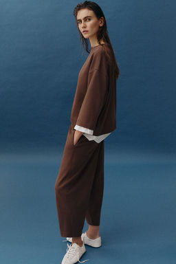 PANTAL?N BALLOON / Marr?n claro - Zara фото 4