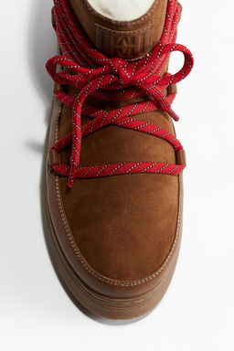 Botas acolchadas con cordones - H&m фото 3
