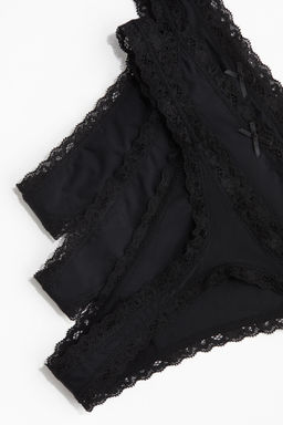 Pack de 3 bragas thong de microfibra - H&m фото 8