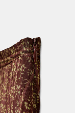 ZW COLLECTION PRINTED LONG SKIRT - Zara фото 8