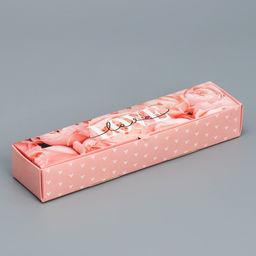 Цена за 5 шт. Коробка для конфет Love, 5 х 21 х 3.3 см - Дарите счастье фото 2
