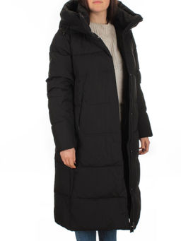 L-71 BLACK Пальто зимнее женское Flance Rose (200 гр. холлофайбер) - Фабричный китай фото 8