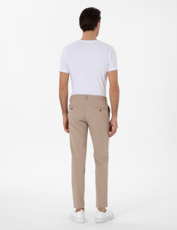 Vizon Slim Fit Beli Ba_c_kl_ Esnek Klasik Pantolon