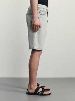 шорты джинсовые мужские / Zarina  фото 4