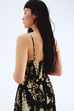 Vestido de algod?n con tirantes espagueti - H&m фото 6
