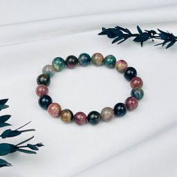 Браслет из Турмалина микс 19 см