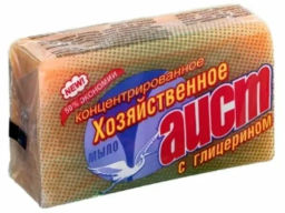 АИСТ мыло Хозяйственное с глицерином 70% 150гр