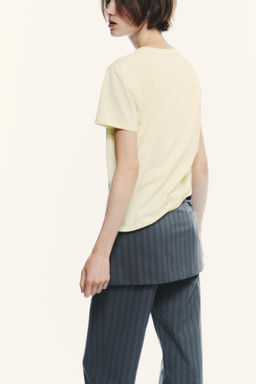 PINSTRIPE TROUSER SKIRT - Zara фото 6