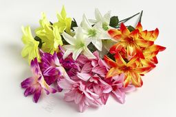 Букет цветов Георгины 40 см (SF-5128) в ассортименте