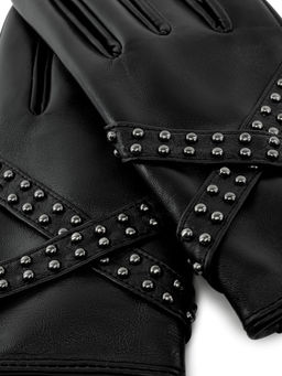 Перчатки женские ш/п IS939 black - Eleganzza фото 3