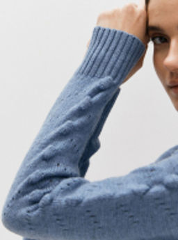 Джемпер 121.070115/голубой - Seven senses фото 27