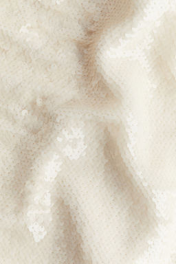 Vestido de lentejuelas con cuello perkins - H&m фото 5