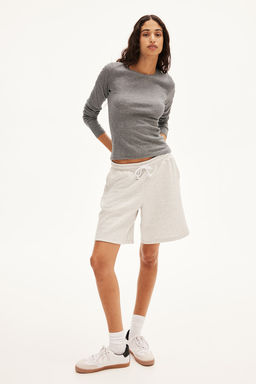 Camiseta en punto de canale - H&m фото 3
