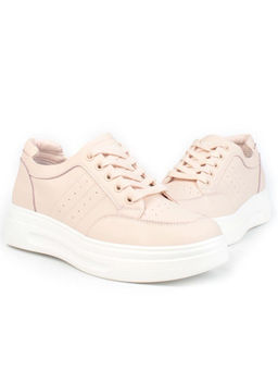 05-DJ21-2 PINK Кроссовки женские (натуральная кожа)