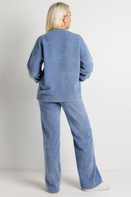 Брюки женские 153В/08/Джинсовый