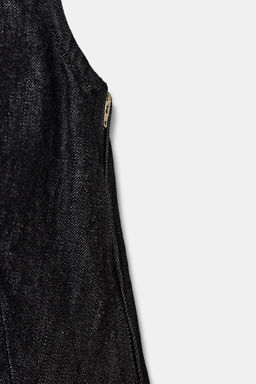 TRF DENIM HALTER TOP WITH TIE DETAIL - Zara фото 18