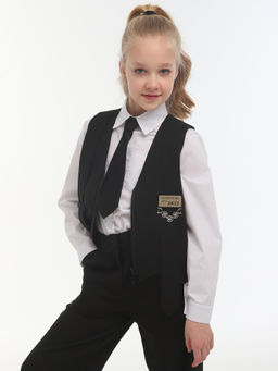 Жилет для девочек - Синий мир фото 6