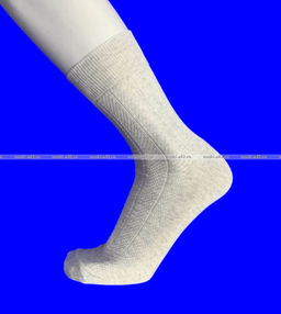 Цена за 10 пар. "Линия здоровья" носки МУЖСКИЕ медицинские ЛЕН с ослабленной резинкой