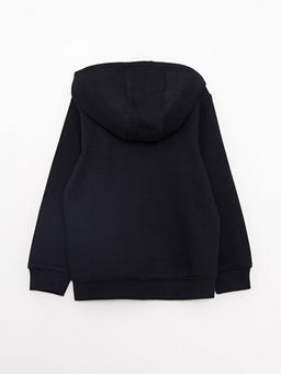 Kap??onlu Basic Uzun Kollu K?z ?ocuk Fermuarl? Sweatshirt - Waikiki фото 2