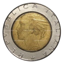 500 лир 1989 года