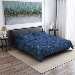 Пододеяльник Евростандарт Я верю в себя-Б 2/10 синий 220х215см, бязь Комфорт 121г/м2, хлопок 100%, упаковка классическая ПВХ 28х41см, Домашняя мода (Россия)  фото 2