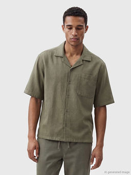 Regular Fit Resort Yaka Erkek G?mlek