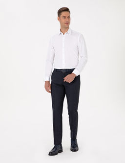 Beyaz Regular Fit Uzun Kollu G_mlek - Pierre cardin фото 4