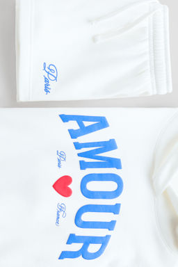 Conjunto estampado de 2 piezas en tejido sudadera - H&m фото 5
