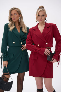 Пиджак Бонни (бордовый) - Эльза фото 5