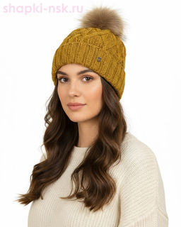 2418 Шапка женская флис (56-58)