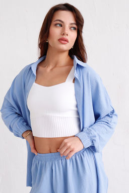 6440 Костюм летний голубой - Martichelli фото 10