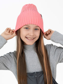 Шапка вязаная детская фламинго Ш-120 (56-58)