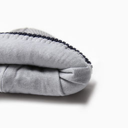 Шапка для мальчика MINAKU: Hello, winter, синяя, серая, размер 52-54 (5-7 лет)