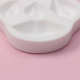 Молд для заливки шоколада Доляна Губы, 8.5?8?1.5 см, силикон, белый  фото 9