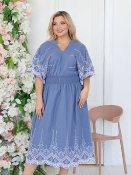 Платье П4-5490/7 - Wisell фото 7