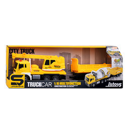 Машина "Трейлер" на батарейках, в коробке