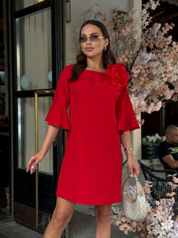 Платье DilanaVIP 2075-Р красный