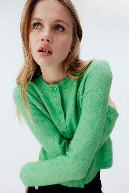 Cardigan de punto fino