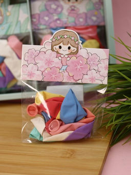 Набор воздушных шаров "Flower Girl", mix