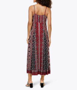 Платье, черно-красное - Linea tesini фото 4