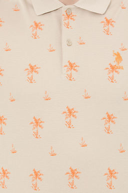 U. S. Polo Assn Мужская футболка с воротником-поло Stone - U.s. polo assn фото 21