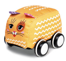 Игрушка - пищалка "Машина Котик" 10см (03101, "Stellar") в пакете