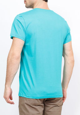 Футболка мужская короткий рукав GREG TS524V (ментол)  фото 3
