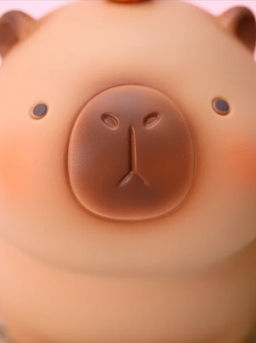 Копилка "Capybara with yummy treats", 14 см