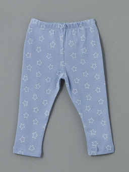 Bask?l? Erkek Bebek ??t??tl? Body ve Tayt 2li