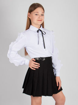 АКЦИЯ!!! Блузка для девочки длинный рукав Соль&Перец